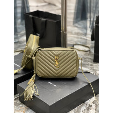 Yves Saint Lauren YSL Lou Camera Bag 520534 Shoulder Bag Crossbody Bag Purse MMYSE15