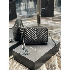 Yves Saint Lauren YSL Lou Camera Bag  Shoulder Bag Crossbody Bag Purse MMYSE19