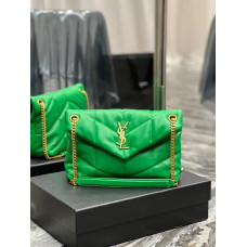 Yves Saint Lauren YSL Loulou Puffer Small 577476 Shoulder Bag Handbag Purse MMYSF01