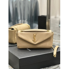 Yves Saint Lauren YSL Calypso 734153 Shoulder Bag Handbag Purse MMYSC05