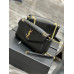 Yves Saint Lauren YSL Calypso 734153 Shoulder Bag Handbag Purse MMYSC06