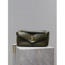 Yves Saint Lauren YSL Calypso 734153 Shoulder Bag Handbag Purse MMYSC07