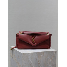 Yves Saint Lauren YSL Calypso 734153 Shoulder Bag Handbag Purse MMYSC11