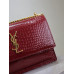 Yves Saint Lauren YSL Sunset 22cm 422906 Shoulder Bag Handbag Purse MMYSP11