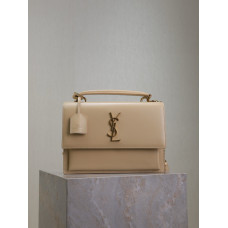 Yves Saint Lauren YSL Sunset 25cm 634723 Shoulder Bag Handbag Purse MMYSP22