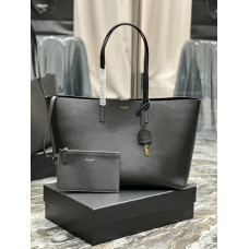 Yves Saint Lauren YSL Shopping Bag Tote Shoulder Bag Handbag 394195
