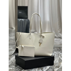 Yves Saint Lauren YSL Shopping Bag Tote Shoulder Bag Handbag 394195