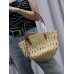 Yves Saint Lauren YSL Woven Tote Shoulder Bag Handbag 761461