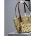Yves Saint Lauren YSL Woven Tote Shoulder Bag Handbag 761461