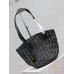 Yves Saint Lauren YSL Woven Tote Shoulder Bag Handbag 761461