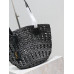 Yves Saint Lauren YSL Woven Tote Shoulder Bag Handbag 761461