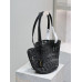Yves Saint Lauren YSL Woven Tote Shoulder Bag Handbag 761461