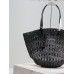 Yves Saint Lauren YSL Woven Tote Shoulder Bag Handbag 761457