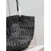 Yves Saint Lauren YSL Woven Tote Shoulder Bag Handbag 761457