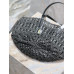 Yves Saint Lauren YSL Woven Tote Shoulder Bag Handbag 761457