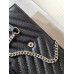Yves Saint Lauren YSL Envelope Clutch 393953 WOC Wallet on Chain Shoulder Bag MMYSN06 Yves Saint Lauren YSL Envelope Clutch 393953 WOC Wallet on Chain Shoulder Bag MMYSN06