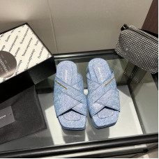 Alexander Wang High Heel Shoes for Summer 7cm Women's Sandals Slides AWSHA08