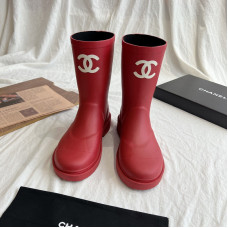 Chanel Women's Shoes Flat Tall Boots HXSCHD05