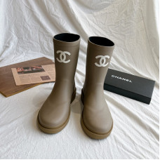 Chanel Women's Shoes Flat Tall Boots HXSCHD08