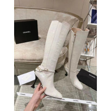 Chanel Women's Shoes Heigh Heel Tall Boots 9cm HXSCHD11