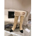 Chanel Women's Shoes Heigh Heel Tall Boots 8.5cm HXSCHD17