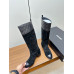 Chanel Women's Shoes Falt Tall Boots 37cm height HXSCHD35