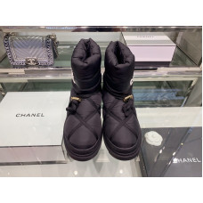 Chanel Women's Shoes for Winter Fur Flat Short Boots HXSCHE01