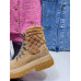 Chanel Women's Shoes for Winter Flat Short Boots Lace Up HXSCHE10