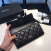 Chanel Long Flap Wallet for Women Lambskin Gold Hardware 31505