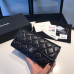 Chanel Long Flap Wallet for Women Lambskin Silver Hardware 31505