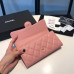 Chanel Long Flap Wallet for Women Caviar Leather Gold Hardware 31505