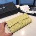 Chanel Long Flap Wallet for Women Caviar Leather Gold Hardware 31505