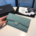 Chanel Long Flap Wallet for Women Caviar Leather Gold Hardware 31505