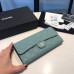 Chanel Long Flap Wallet for Women Caviar Leather Gold Hardware 31505
