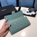 Chanel Long Flap Wallet for Women Caviar Leather Gold Hardware 31505