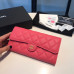 Chanel Long Flap Wallet for Women Caviar Leather Gold Hardware 31505