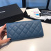 Chanel Long Flap Wallet for Women Caviar Leather Gold Hardware 31505