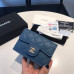 Chanel Small Flap Wallet for Women Caviar Leather 84401