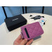 Chanel Small Zipper Wallet Card Holder for Women Caviar Leather 27012
