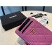 Chanel Small Zipper Wallet Card Holder for Women Caviar Leather 27012