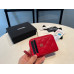 Chanel Small Zipper Wallet Card Holder for Women Caviar Leather 27012