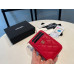 Chanel Small Zipper Wallet Card Holder for Women Caviar Leather 27012