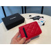Chanel Small Zipper Wallet Card Holder for Women Caviar Leather 27012