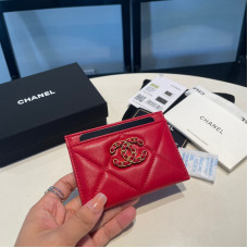 Chanel Card Holder for Women Lambskin 0941