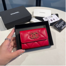 Chanel Small Flap Wallet Card Holder for Women Lambskin 1790