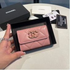 Chanel Small Flap Wallet Card Holder for Women Lambskin 1790