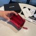 Chanel Small Zipper Wallet Card Holder for Women Lambskin 2701
