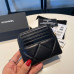 Chanel Small Zipper Wallet Card Holder for Women Lambskin 2086
