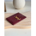 Yves Saint Lauren YSL Monogram Samll Card Holder Crocodile Leather 423291 MYWTB04