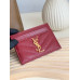 Yves Saint Lauren YSL Monogram Samll Card Holder Caviar Leather 423291 MYWTB15